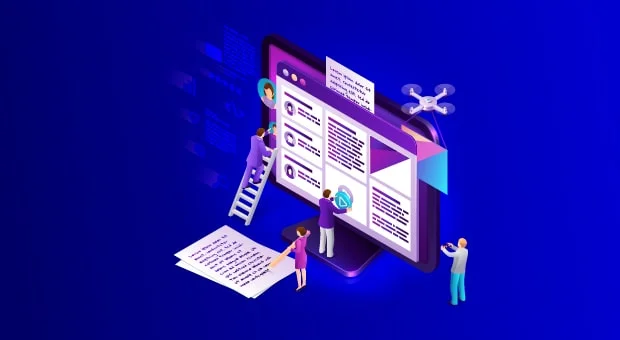 Web 2.0 Service Illustration